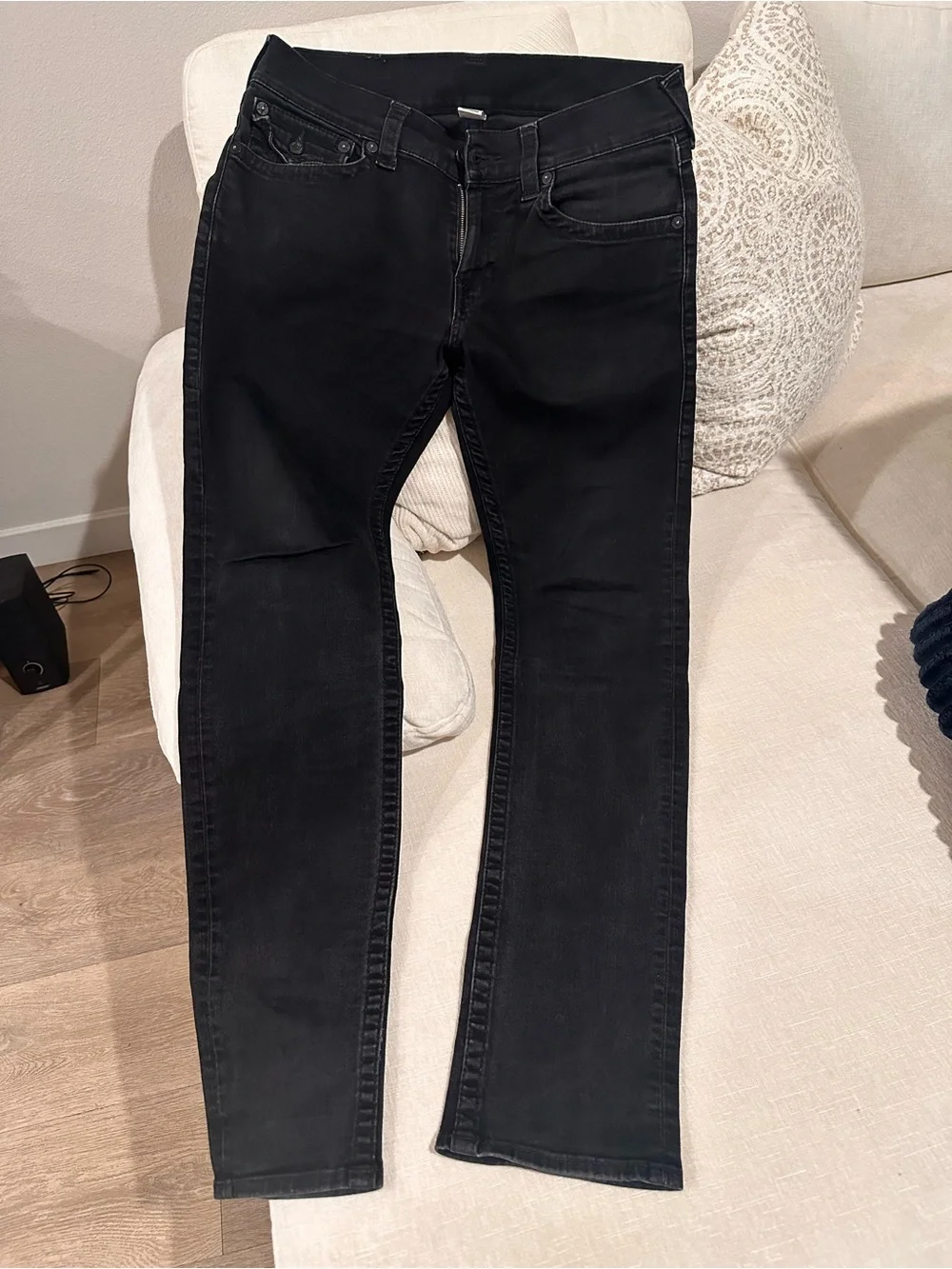 True Religion skinny flap Jeans
